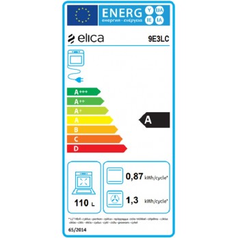 ELICA VIRTUS MULTI 90 TFT BL multifunkcionalna pećnica PRF0191768A