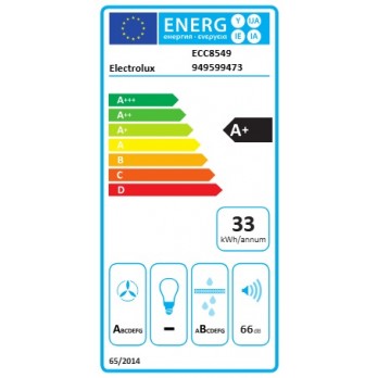 Electrolux ECC8549 Indukcijska ploča za kuhanje s integriranom napom