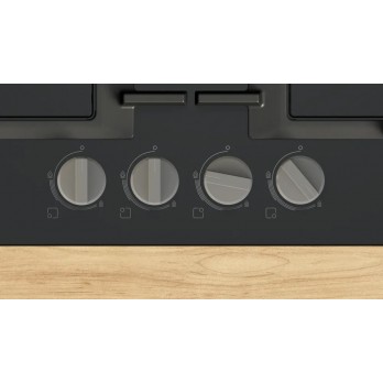 Bosch PNH6B6K40 Plinska ploča za kuhanje 60 cm , Crna