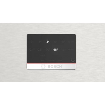 Bosch KGN76XIEP hladnjak sa zamrzivačem na dnu 186 x 75 cm Brušeni čelik,  Total No Frost