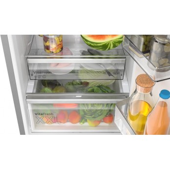 Bosch KGN39AIAU hladnjak sa zamrzivačem na dnu 203 x 60 cm Brušeni čelik, Total No Frost