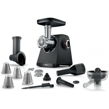 Bosch MFWS450B Uređaj za mljevenje mesa MultiPower 1900 W Crna, Crna