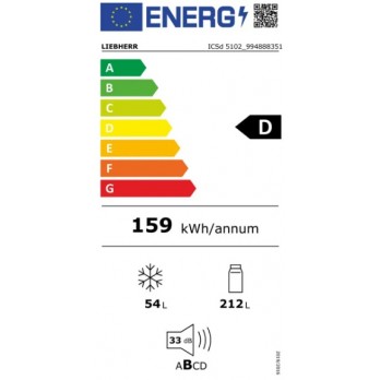 Liebherr ICSd 5102 - Pure Line ugradbeni hladnjak