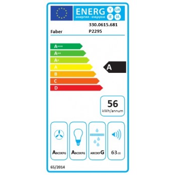 Faber Glam Light Zero Drip Plus S M A80 zidna napa 330.0615.681