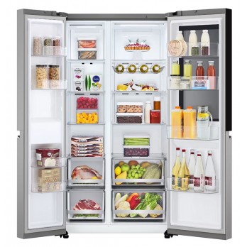 LG GSVV80PYLL InstaView Side-by-Side hladnjak, DoorCooling⁺ i ThinQ tehnologija 655L