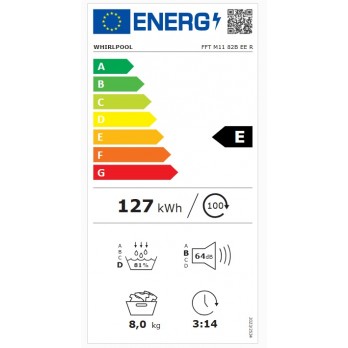 Whirlpool FFT M11 82B EE R sušilica rublja 8 kg