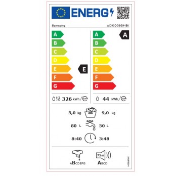 Samsung WD90DG6G94BKU4 perilica rublja sa sušilicom 9/5