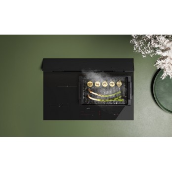 Falmec BRERA 75 ploča za kuhanje sa napom 800m3/h, crna sjajna 8034122901039