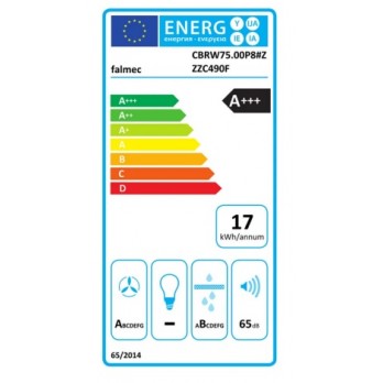 Falmec BRERA 75 ploča za kuhanje sa napom 800m3/h, crna mat 8034122901114