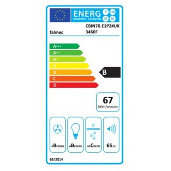 Falmec BUILT IN EVO 70cm ,600 m3/h ugradbena napa 8034122504582
