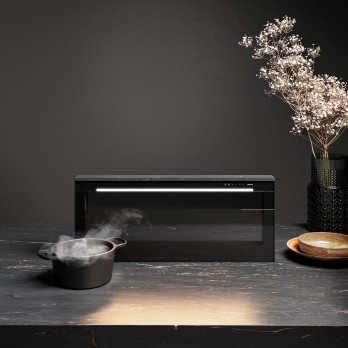 Falmec LEVEL INVISIBLE 90 stolna napa, crna 800 m³/h 8034122367668