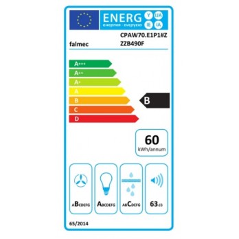 Falmec PARALLEL WHITE ugradbena napa 800 m 3 /h 8034122366319