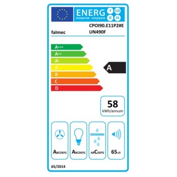 FALMEC POLAR EVO BLACK 35 otočna napa 800m3/h 8034122369181