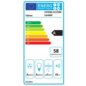Falmec Polar Evo Copper 35, otočna napa 800m3/h 8034122369143