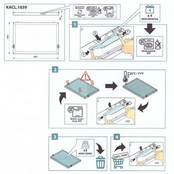 Falmec Carbon.Zeo Microtech regenerativni filter KACL.1039