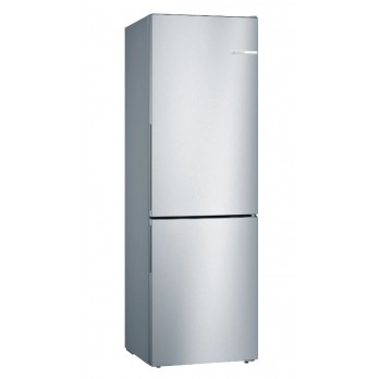 Bosch KGV36VLEA Samostojeći hladnjak sa zamrzivačem na dnu 186 x 60 cm Izgled nehrđajućeg čelika