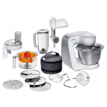 Bosch MUM58259 Kuhinjski robot MUM 5 1000 W Bijela, Srebrna