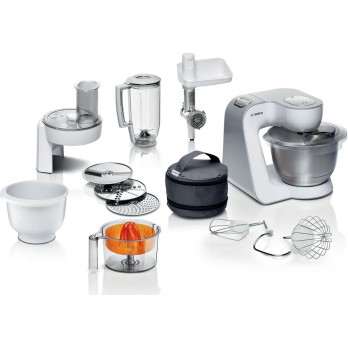 Bosch MUM58258 Kuhinjski robot MUM 5 1000 W Bijela, Srebrna