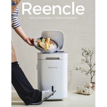 Reencle Prime električni kućni komposter, biserno bijela