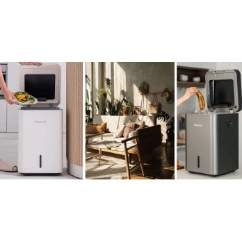 Reencle Gravity električni kućni komposter, borova zelena