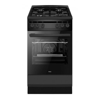 Amica 58GET2.33HZpPFAi(Bm)  štednjak 58GET2.33HZpPFAi(Bm) plinski, crni mat 50cm