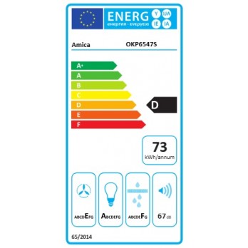Amica OKP6547S zidna napa