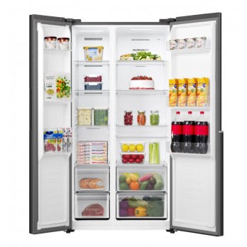 Gorenje NRS917E41BX Samostojeći Side by Side hladnjak, 178.6 x 91.1 x 61.5 cm, Black