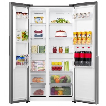 Gorenje NRS917E41X Samostojeći hladnjak  178,6 x 91,1 x 61,5 cm, nehrđajući čelik