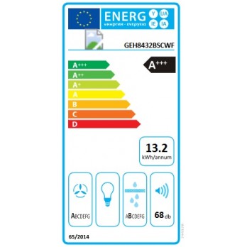 Gorenje GEH8432BSCWF Indukcijska ploča za kuhanje s napom, 83 cm