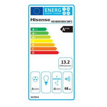 Hisense HEH8443BSCWF1 Indukcijska ploča za kuhanje s napom, 83 cm