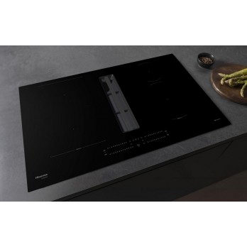 Hisense HEH8432BSCWF Indukcijska ploča za kuhanje s napom, 83 cm