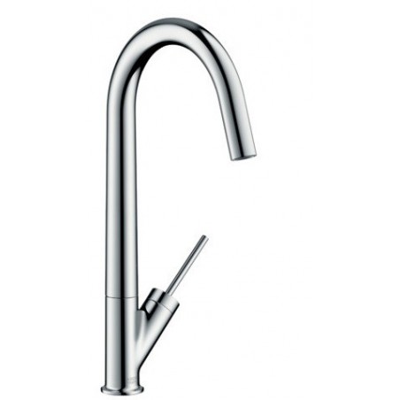 AXOR Starck kuhinjska slavina izgled brušenog zlata