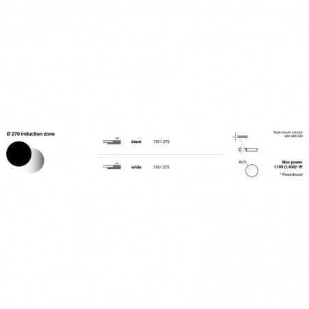 Foster modularna indukcija 7361 270