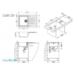 Alveus Cadit 20 sudoper TERRA - G22