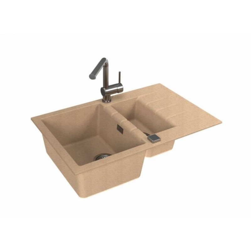 Alveus Cadit 70 sudoper BEIGE - G55