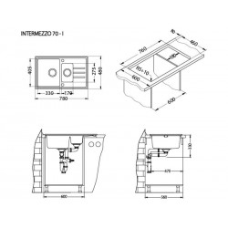 Alveus Intermezzo 70 sudoper ARCTIC - G11