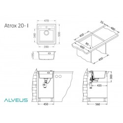 Alveus Atrox 20 sudoper TERRA - G22