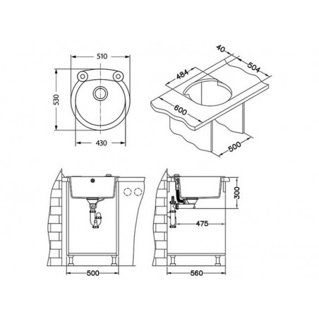 Alveus Roll 10 sudoper CARBON - G91