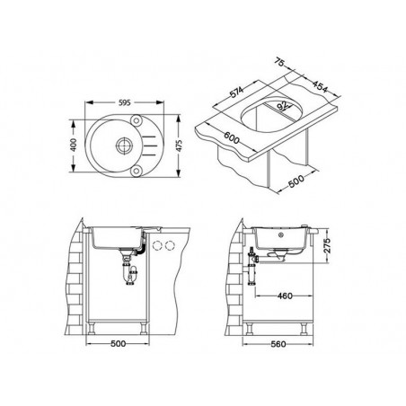 Alveus Roll 40 sudoper ARCTIC - G11