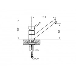 Alveus CLEO slavina CHR - G11