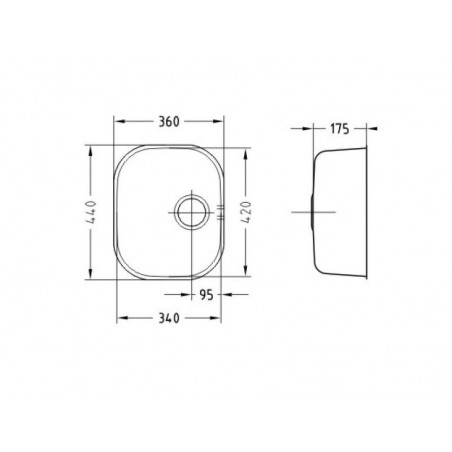 Alveus VARIANT  20 sudoper inox