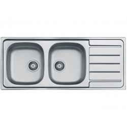 Alveus LINE 100 sudoper inox satin