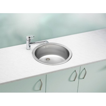 Alveus FORM 10 sudoper inox satin