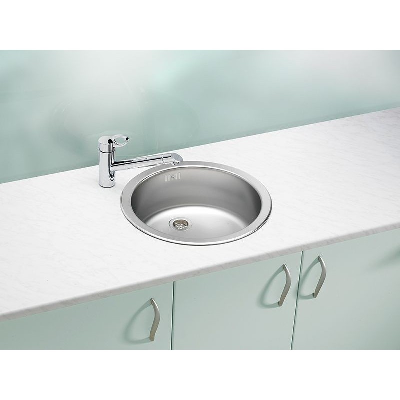 Alveus FORM 10 sudoper inox satin