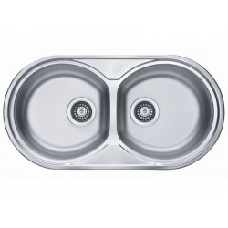 Alveus FORM 50 sudoper inox satin