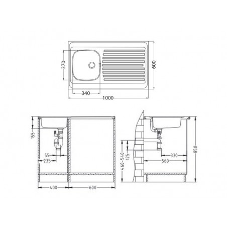 Alveus CLASSIC 70 sudoper inox