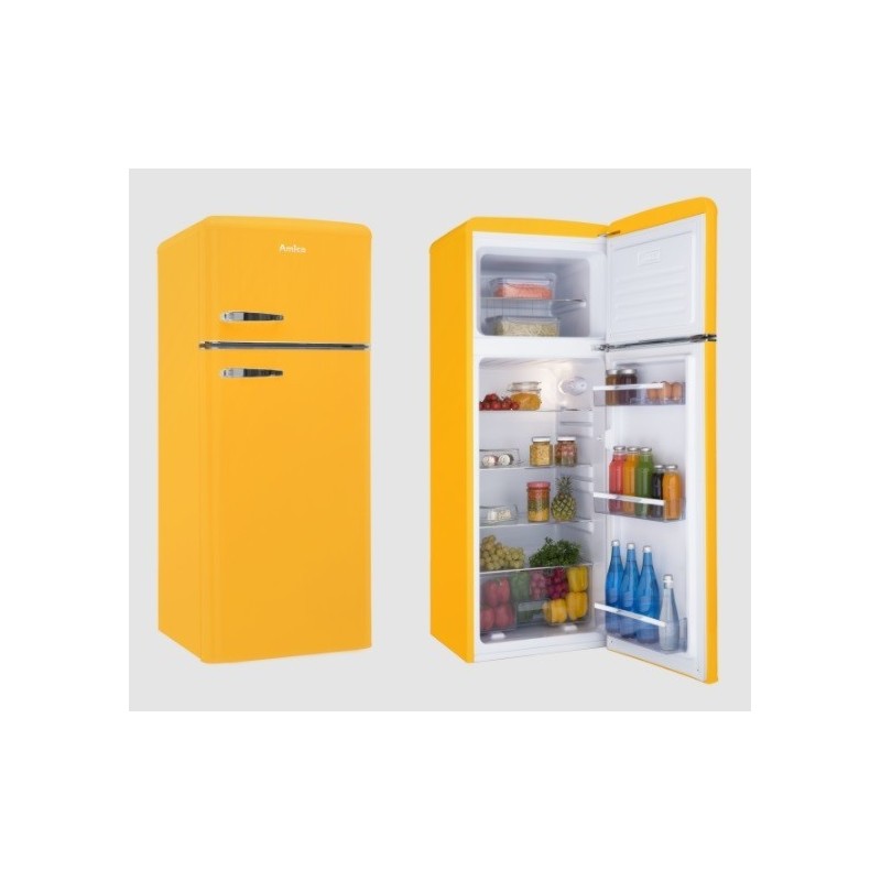 Amica KGC15633Y kombinirani retro hladnjak