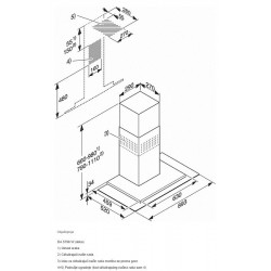 Miele DA 5796 W Next Step zidna napa