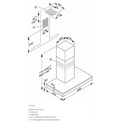 Miele DA 6690 W ed zidna napa