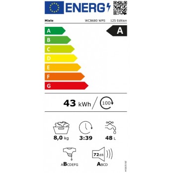 Miele WCB 680 WPS Tdos 125 Edition perilica rublja 8kg